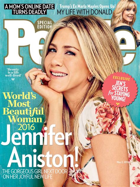 Jennifer Aniston People Magazine May 2016 Issue Celebmafia