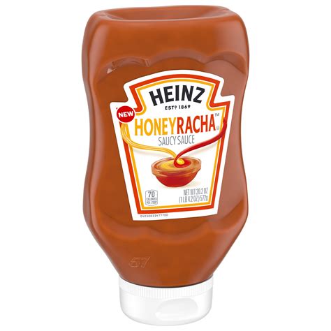 Heinz Honeyracha Honey And Sriracha Saucy Sauce Mix 202 Oz Bottle