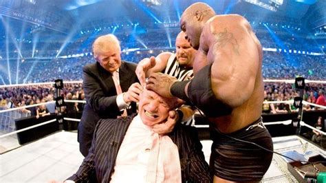 Donald Trump Re Live New Us President Starring At Wwe Wrestlemania Wwe News Sky Sports