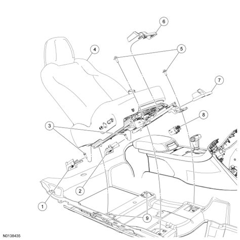 Ford Taurus Service Manual Removal And Installation Seating Body