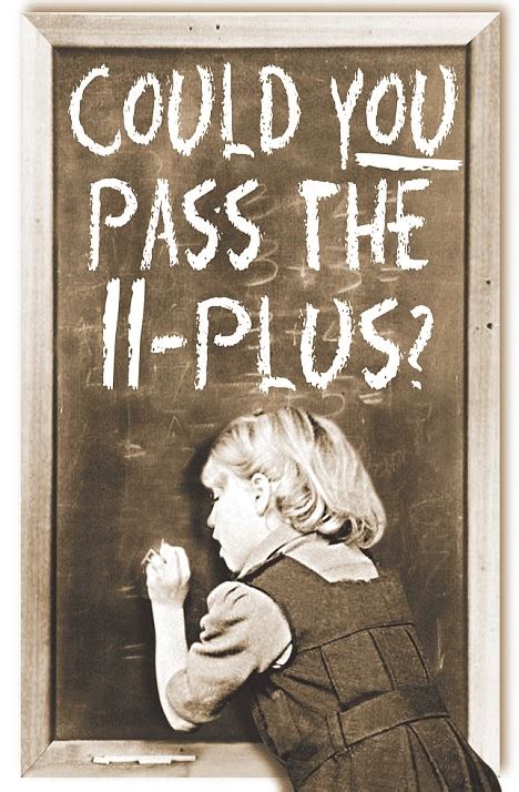 Could You Pass The 11 Plus Exam Papers First Used In The 1950s Puts