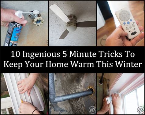 Ingenious 5 Minute Tricks To Keep Your Home Warm This Winter Handy Diy