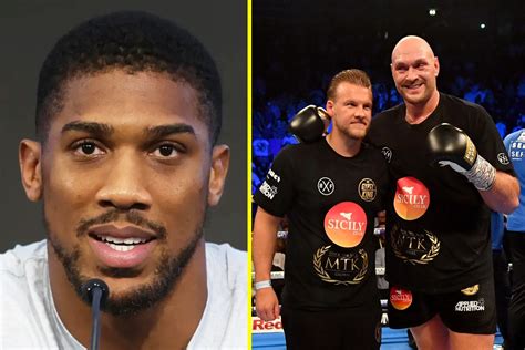Anthony Joshua Switches Trainers Again And Will Use Tyson Furys Ex