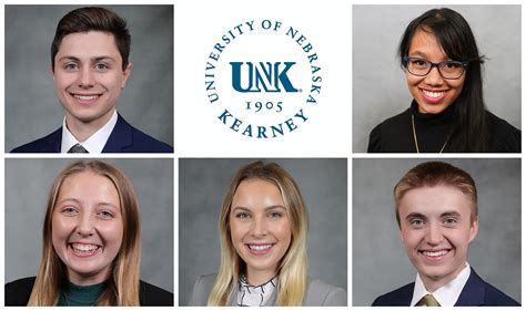 Five Unk Seniors Receive Nester Student Leadership Award Unk News