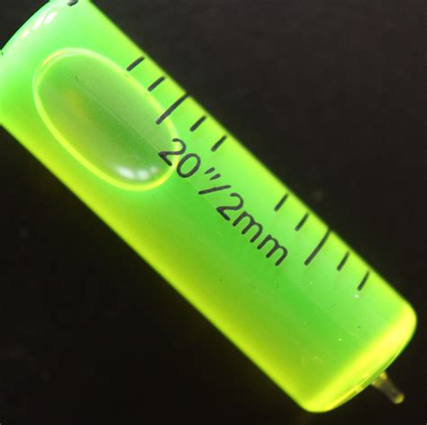 Replacement Level Glass Vial Spirit Bubble Level Vial Available In