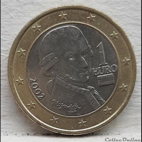 Autriche 2002 1 Euro Coins Euros Austria