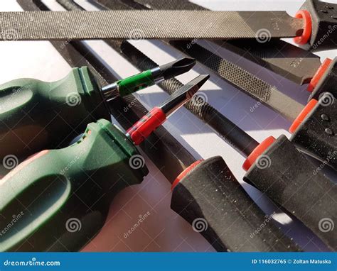 Metal Hand Tools Maintenance Istruments Stock Image Image Of Repair