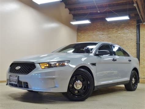 2013 Ford Taurus Police Ecoboost Twin Turbo 51k Miles Silver Low