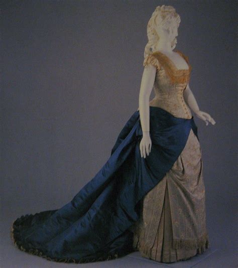 Reception Gown Evening Bodice House Of Worth 1877 1878 Late 19th