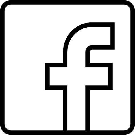 Logo Facebook Hitam Putih Png Images And Photos Finder