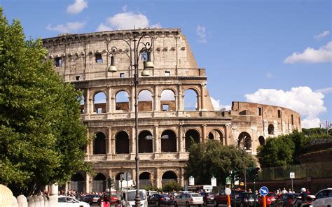 Fondos De Pantalla Coliseo Roma Italia Ciudad Calle 3840x2160 Uhd
