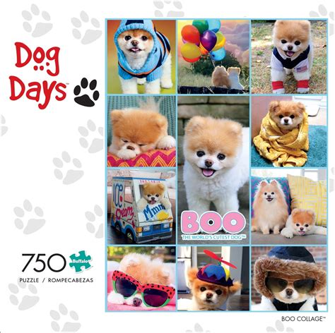 Buy Buffalo Games Dog Days Boo Collage 750 Pieces Jigsaw Puzzle Online