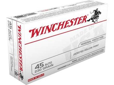Winchester 22 Mag Ammunition Subsonic X22msub 45 Grain Jacketed Hollow