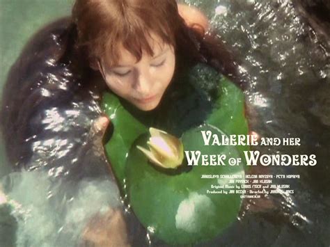 Valerie And Her Week Of Wonders 1970 Valerie Wonder Movie Posters
