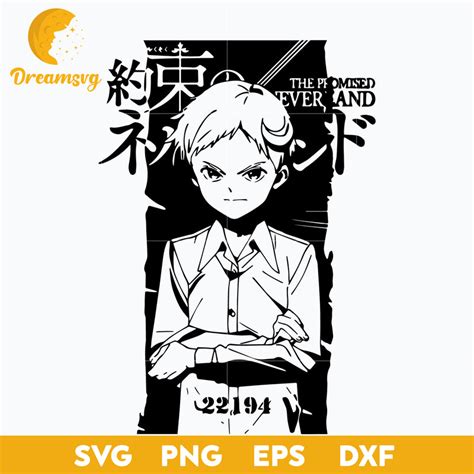 Norman Svg The Promised Neverland Svg Promised Neverland Svg Anime