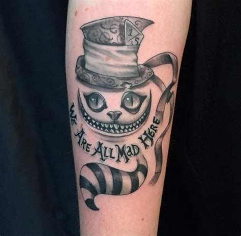 Cheshire Cat Tattoo By Cavelluccit Tatouage Alice Au
