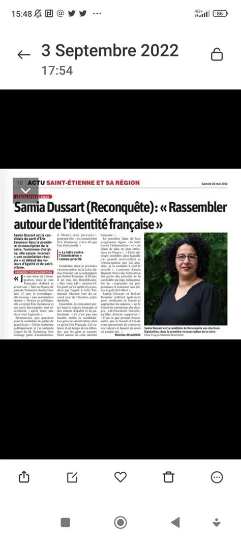 Samia Dussart On Twitter Citez Nous Une Id E Fasciste D Fendue Par Reconqu Te Svp Nous