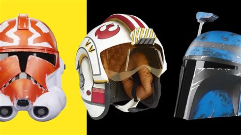 Star Wars Black Series Helmets The Complete List