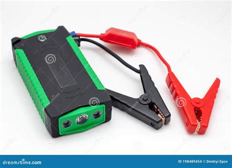 Portable Car Jump Starter Battery Charger Royalty Free Stock Image
