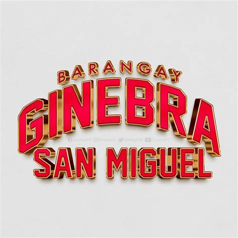 Barangay Ginebra San Miguel