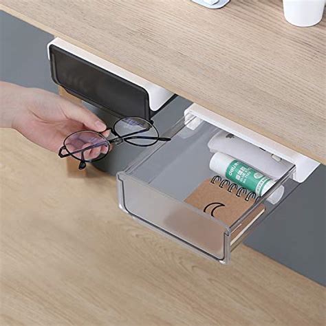 Buy Cozywell Under Desk Drawer Attachable Under Desk Storage Hidden