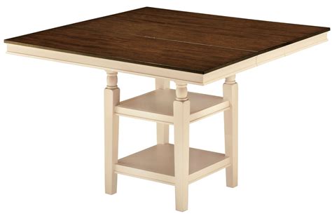 Whitesburg Square Dining Room Counter Extendable Dining Table From