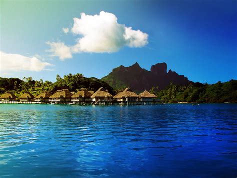 Bora Bora Wallpaper Tahiti Wallpapersafari