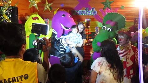 Show Infantil De Barney Con Takachito Shows Voz En Vivo Youtube