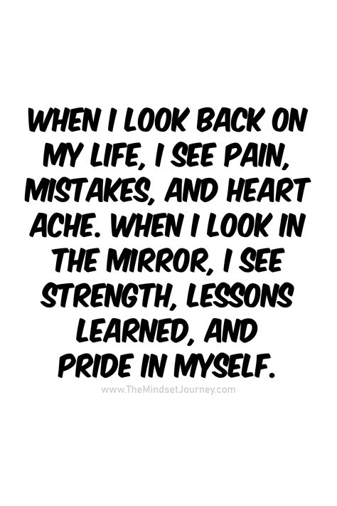 When I Look Back On My Life Wisdom Quotes Uplifting Quotes Words Of