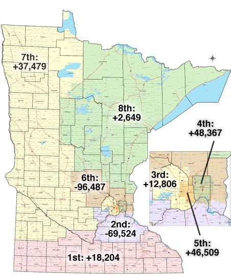 Minnesota 8th Congressional District Map