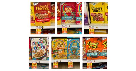 General Mills Big G Cereals Are Just 099 At Kroger Plus Earn Fetch