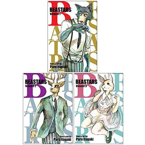 Beastars Series Vol 1 3 Books Collection Set By Paru Itagaki By Paru