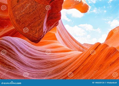 Antelope Canyon Is A Slot Canyon In The American Southwest Stock Photo