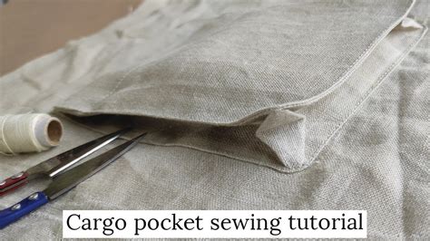 Sew A Perfect Cargo And Bellows Pocket Cargo Pockets Sewing Tutorial