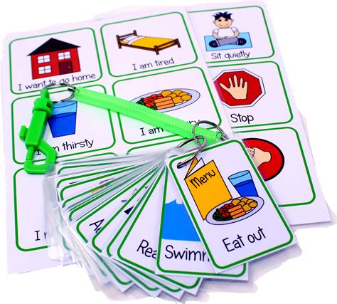 Buy Kids2learn Out And About Activity Cards Special Needs Communication