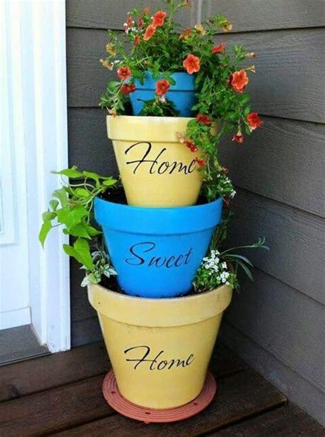 Pin By Born A Libra On Great Ideas Flower Tower Flower Pots