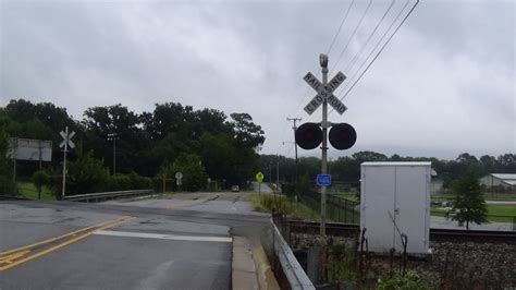 Quietdale Drive Railroad Crossing Huntsville Al Crossing Tour Youtube