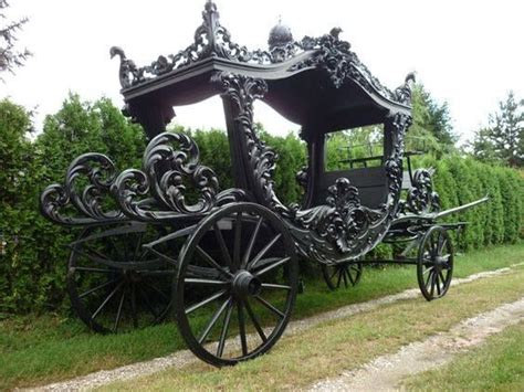 Gothic Horse Drawn Carriage