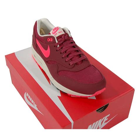 Nike Air Max 1 Premium Team Red Atomic Red Mens Shoes From Attic