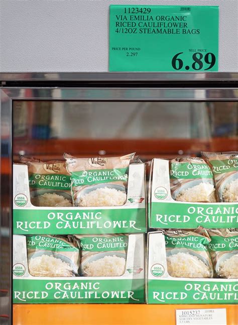 Can you freeze riced cauliflower? A Nutritionist's Grocery List to Costco | Food drink, Food, Yummy food