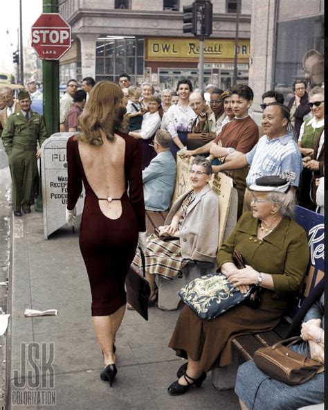 Model And Actress Vikki The Back Dougan Wore A Backless Dress While Walking In Los Angeles