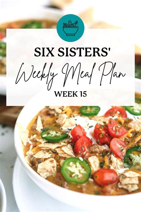 Free Weekly Meal Plan One Week Meal Plan Free Meal Plans Meals For