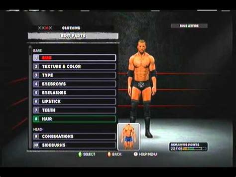 WWE 13 Triple H CAW Formula YouTube