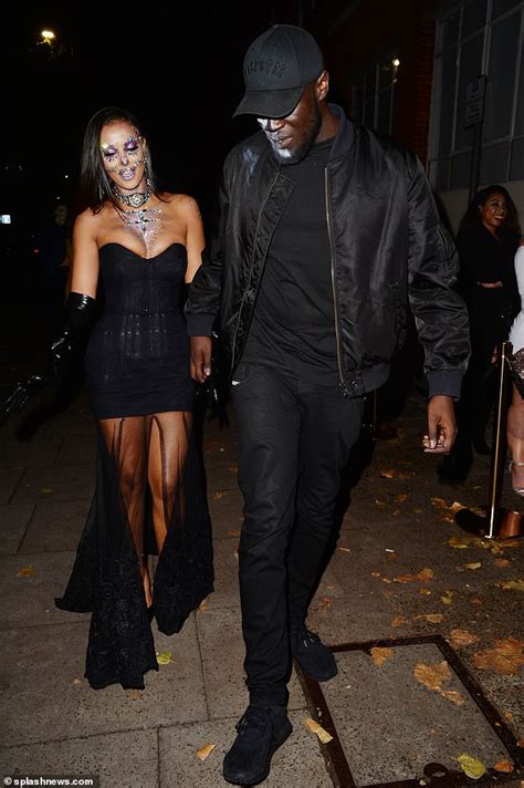 Maya jama and stormzy at the glamour women of the year awards 2017, arrivals. Stormzy's girlfriend Maya Jama oozes sex appeal in bustier ...