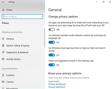 Adjusting Your Privacy Settings In Windows 10 Digital Unite