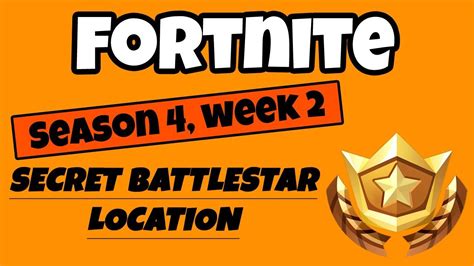 Fortnite Season 4 Week 2 Blockbuster Challenge Secret Battlestar