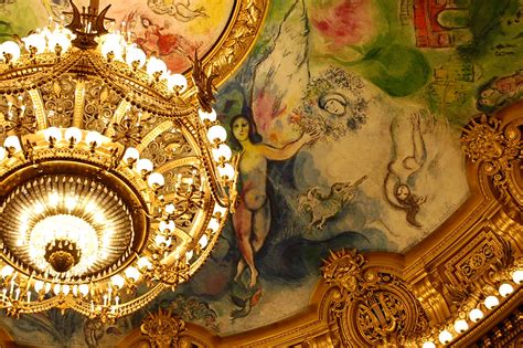 Paris opera house is a grand building in paris where the military headquarters of the lunar army in the european federation is located. marc chagall