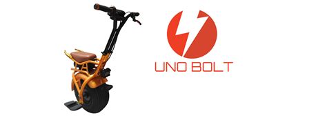 Uno Bolt Is The Worlds First E Unicycle With Gyro Force Technology