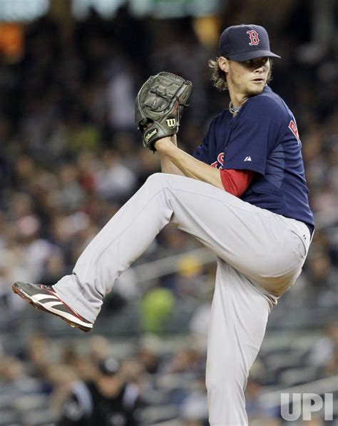 Photo Boston Red Sox Starting Pitcher Clay Buchholz Throws A Pitch At