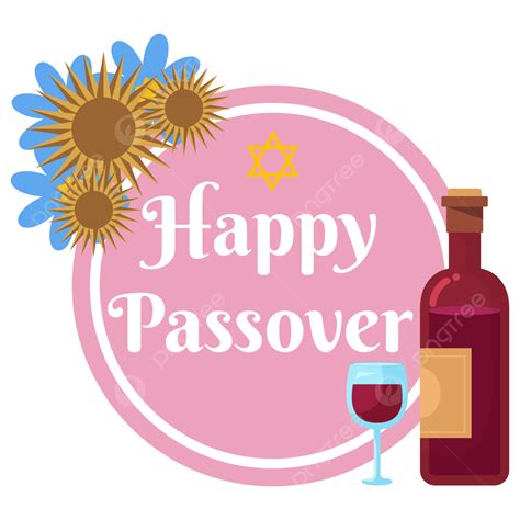 Happy Passover Vector Art Png Realistic Hand Painted Happy Passover